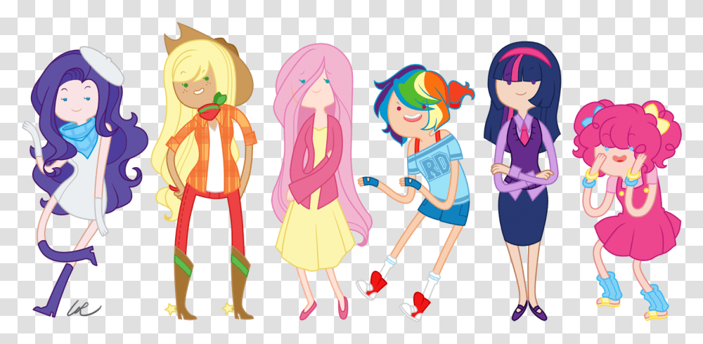 Rainbow Dash Pinkie Pie Applejack Rarity Princess Celestia Adventure Time Female Hair, Person, Human, People, Girl Transparent Png