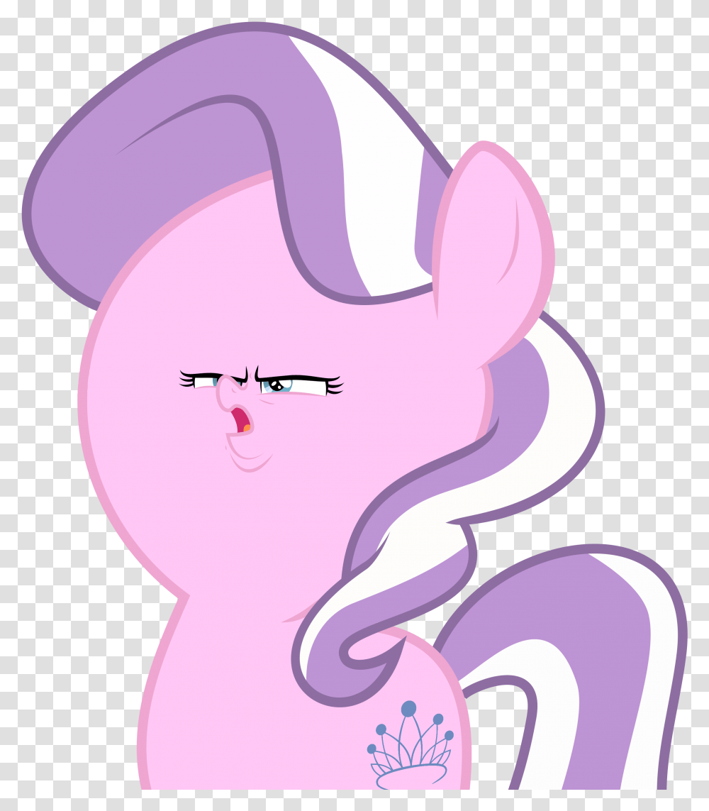 Rainbow Dash Pinkie Pie Derpy Hooves Face Pink Nose Mlp Diamond Tiara Face, Sweets, Food, Confectionery, Ear Transparent Png