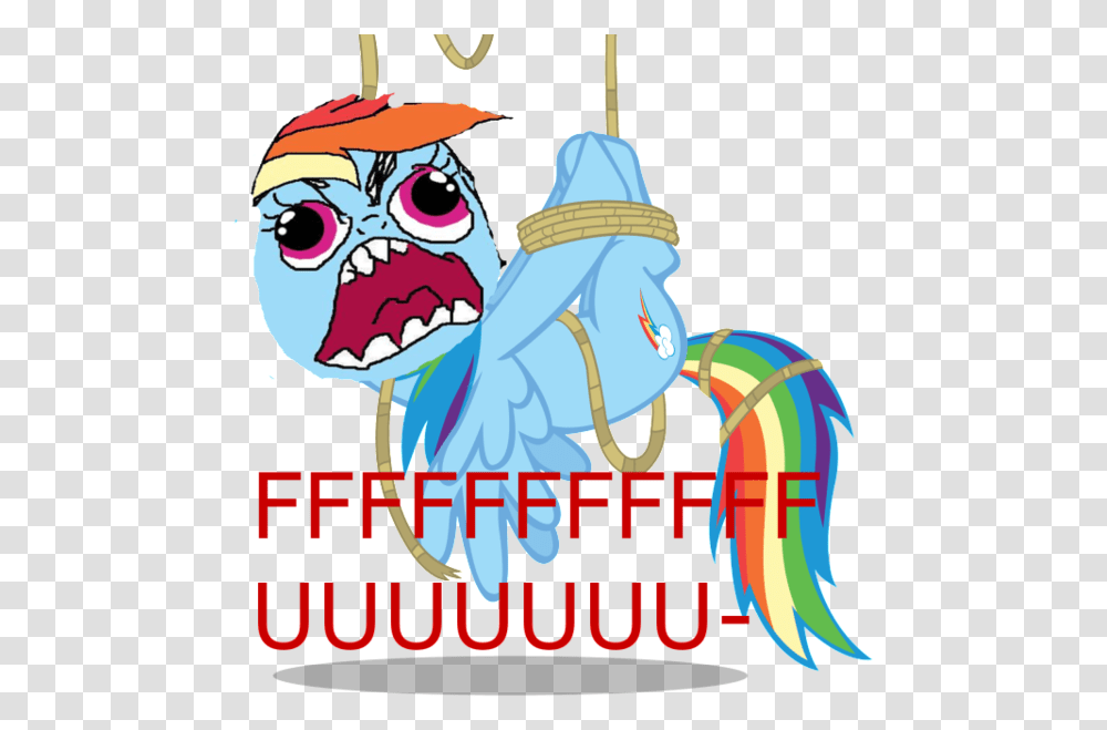 Rainbow Dash Tied Up, Poster, Advertisement, Angry Birds Transparent Png