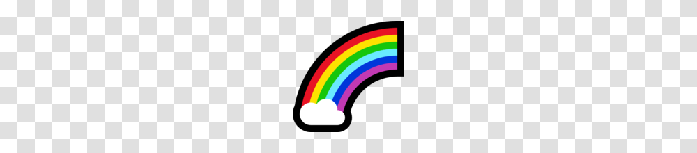 Rainbow Emoji On Microsoft Windows Anniversary Update, Light, Balloon Transparent Png