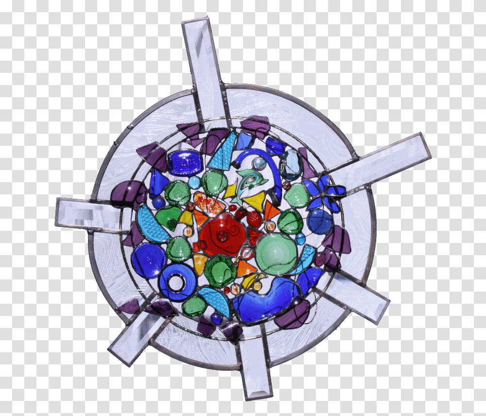 Rainbow Explosion Stained Glass, Accessories, Accessory, Jewelry, Gemstone Transparent Png
