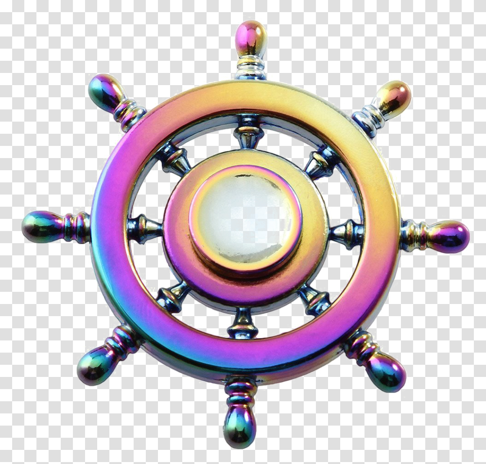 Rainbow Fidget Spinner Free Download Rainbow Fidget Spinner Wheel, Chandelier, Lamp, Wristwatch, Steering Wheel Transparent Png