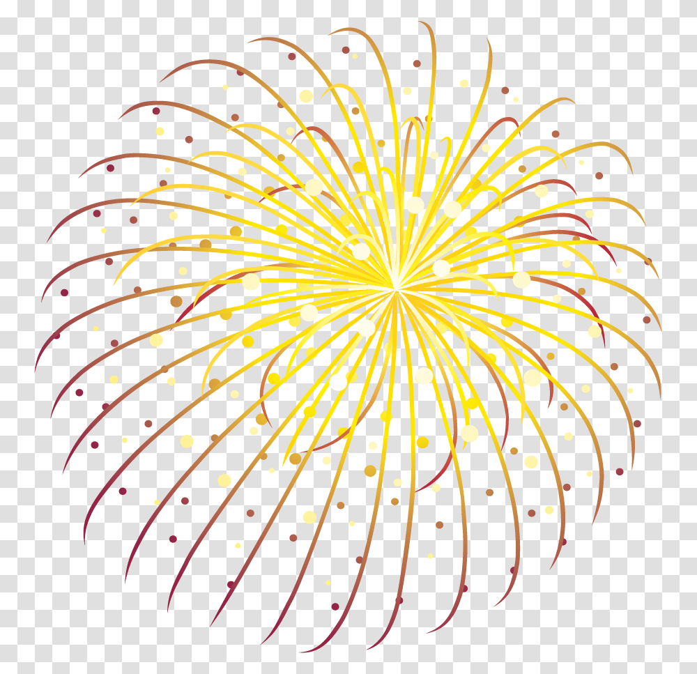 Rainbow Fireworks Diwali Crackers Clipart, Pattern, Floral Design, Pineapple Transparent Png