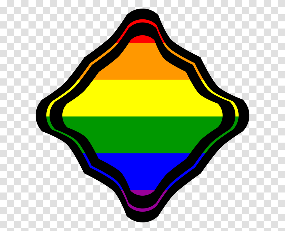 Rainbow Flag Yellow Green, Triangle, Land, Outdoors, Nature Transparent Png