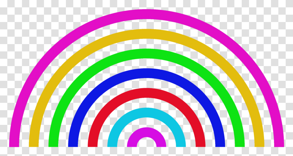 Rainbow Free Stock Photo Circle, Spiral, Coil Transparent Png