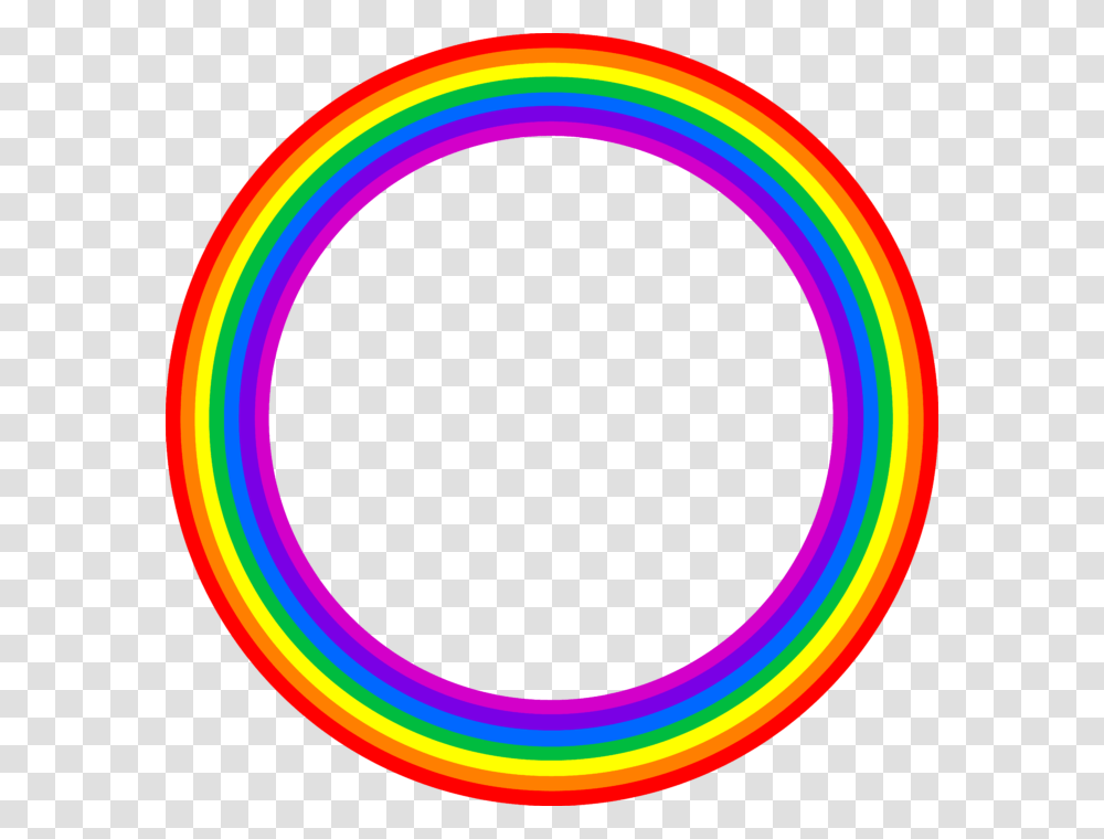 Rainbow Full Circle Clip Art, Light, Neon, Sphere, Purple Transparent Png
