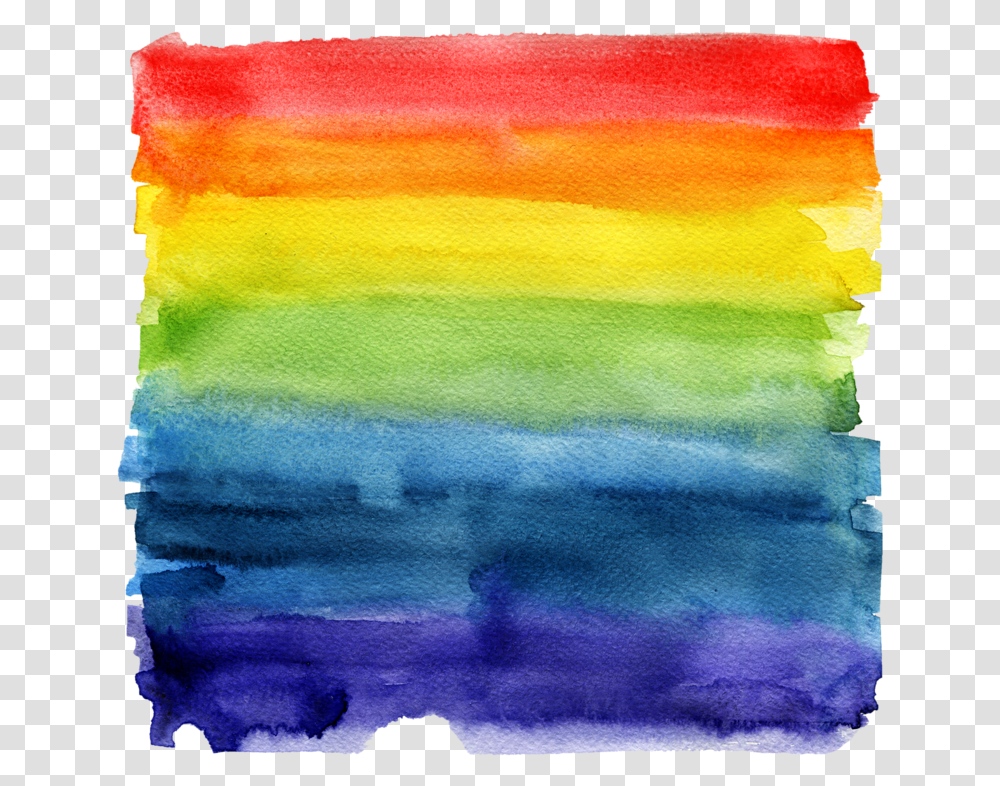 Rainbow Gradient, Dye, Rug, Painting Transparent Png