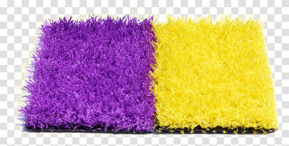 Rainbow Grass Yellow Amp Purple Woolen, Rug, Mat Transparent Png