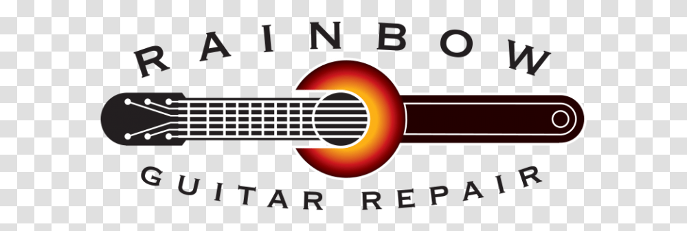 Rainbow Guitar Repair Logo Dot, Leisure Activities, Musical Instrument, Bass Guitar, Label Transparent Png