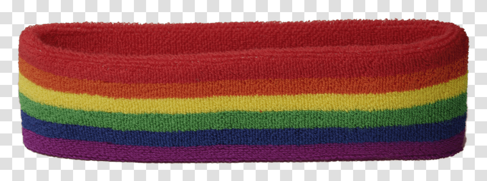 Rainbow Headband Sweatband Rainbow Headband, Rug, Knitting, Field Transparent Png