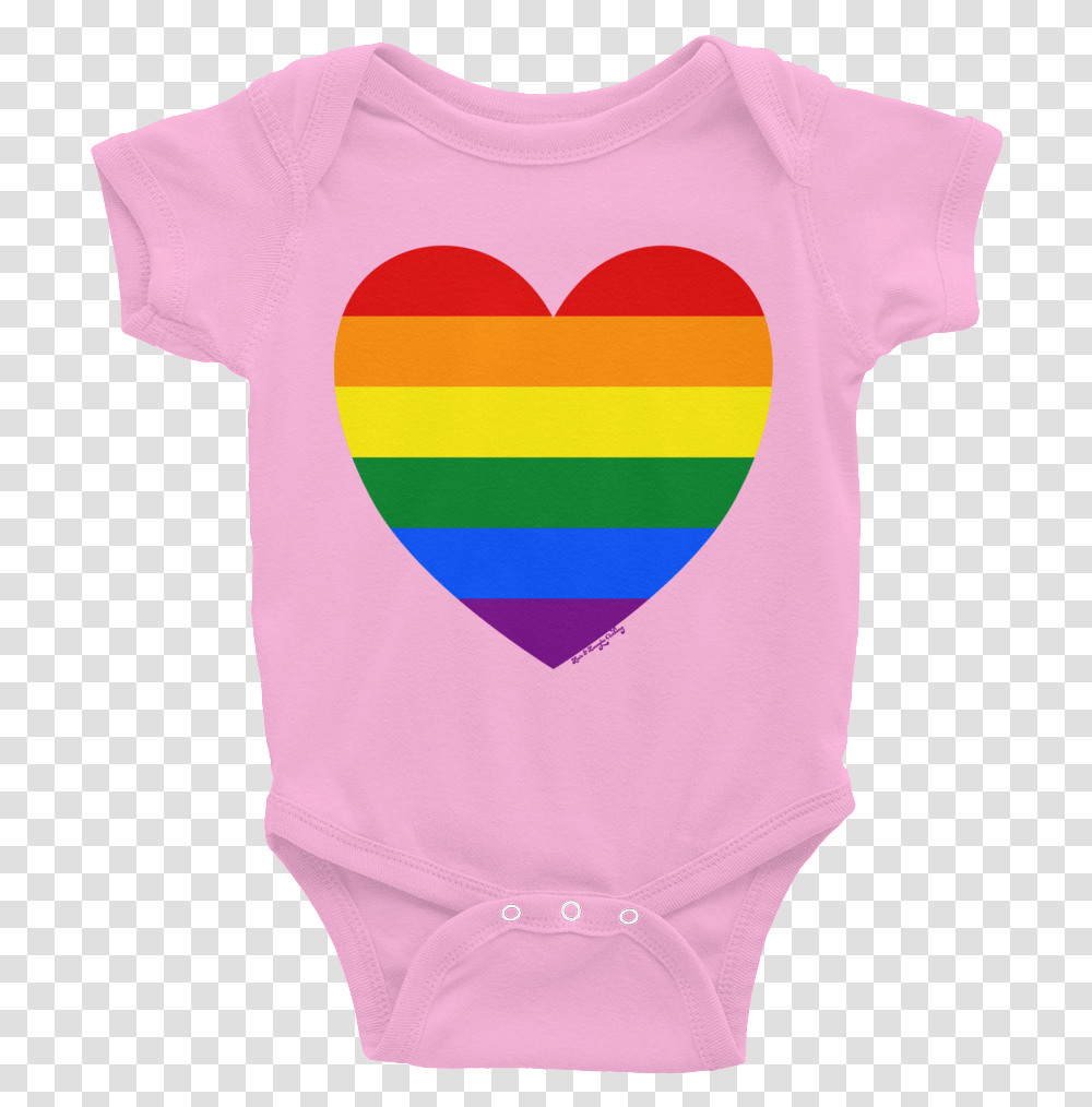 Rainbow Heart Baby Onesie Birthday Party Ideas For 2 Year Old Baby Girl, Apparel, T-Shirt, Sleeve Transparent Png