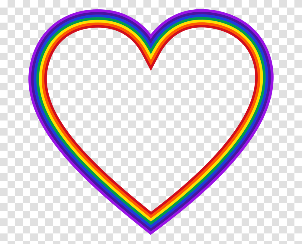 Rainbow Heart Color Computer Icons Transparent Png