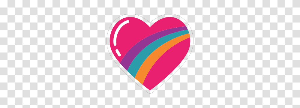 Rainbow Heart Hippie Sticker, Rug, Label Transparent Png