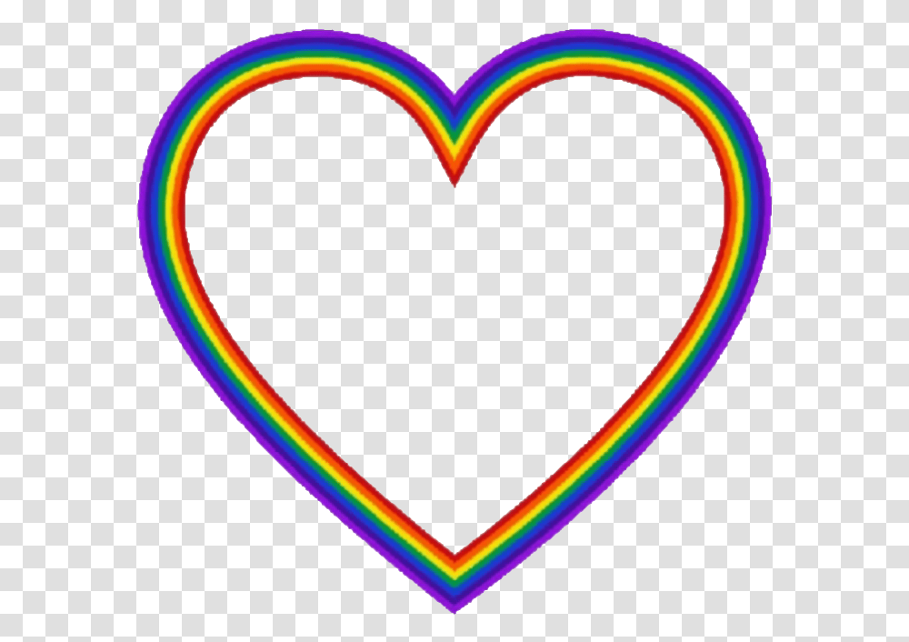 Rainbow Heart Softie Soft Sticker Rainbow Heart, Text, Label Transparent Png