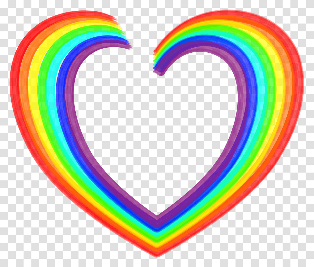 Rainbow Hearts And Hoops Bundle Girly Transparent Png