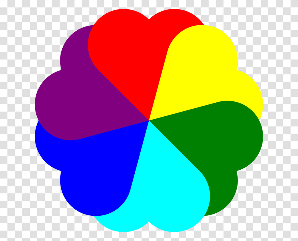 Rainbow Hearts Clip Art For Colors, Logo, Trademark Transparent Png
