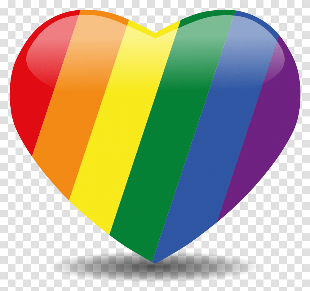 Rainbow Hearts Free For Rainbow Heart, Balloon, Hot Air Balloon, Aircraft, Vehicle Transparent Png