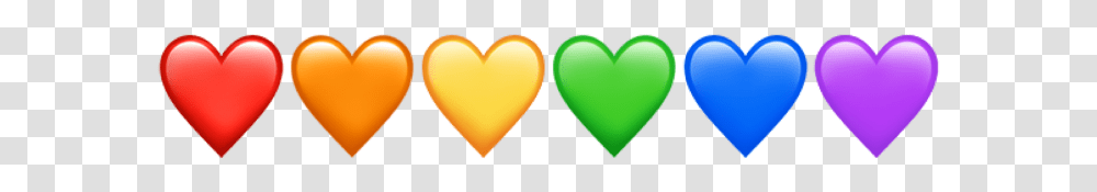Rainbow Hearts Heart Emoji Emojis Lgbt Lgbtq Rainbow Hearts Emoji, Lighting, Pill, Medication, Sweets Transparent Png