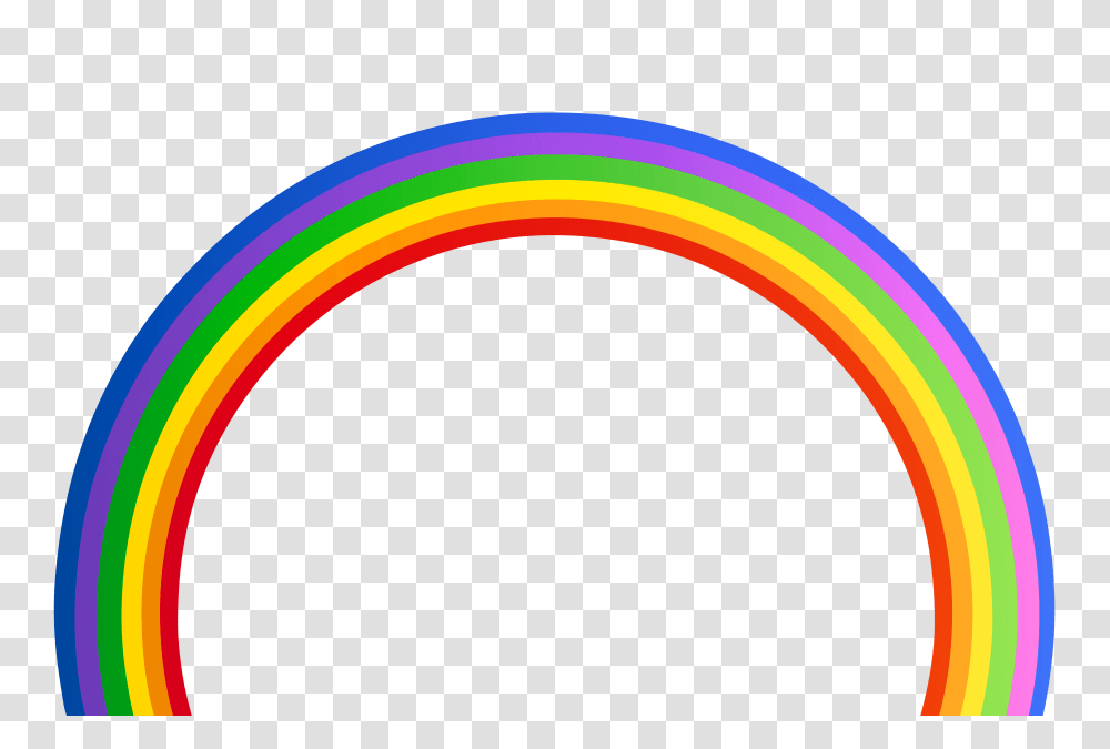 Rainbow, Hoop, Hula, Toy, Frisbee Transparent Png