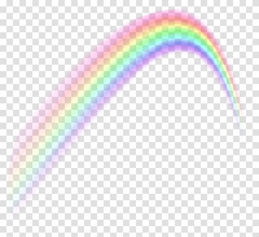 Rainbow Image Rainbow, Light, Neon, Purple Transparent Png