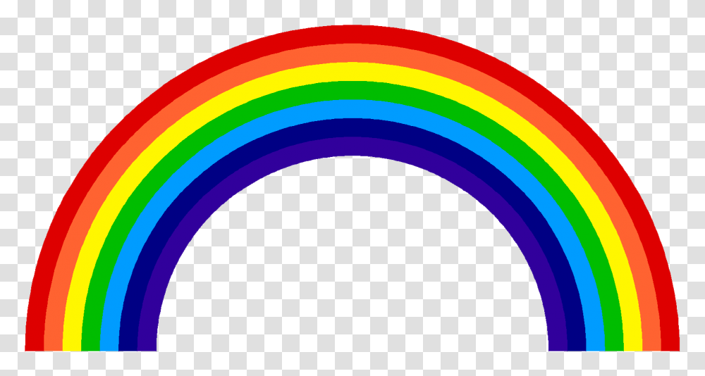 Rainbow Images, Frisbee, Toy, Oval Transparent Png