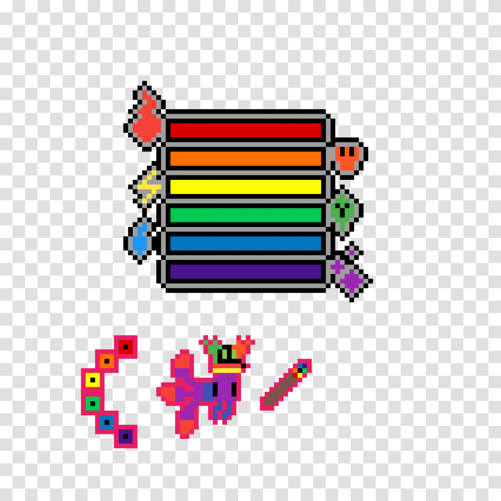 Rainbow Line Fire Art, Pac Man, Pattern Transparent Png