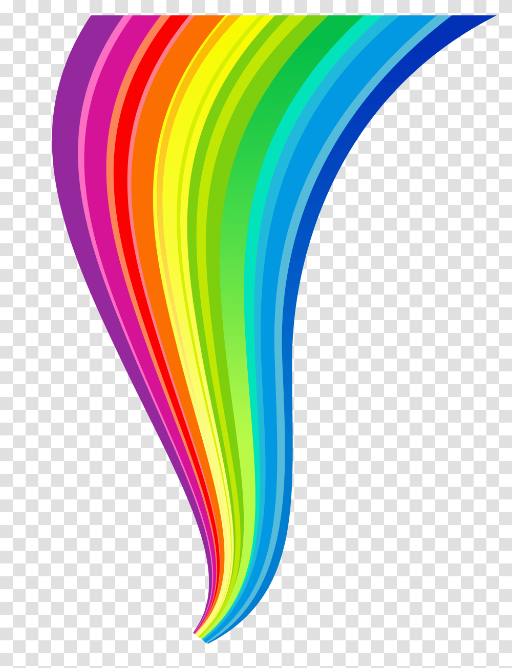 Rainbow Line, Pattern, Floral Design Transparent Png