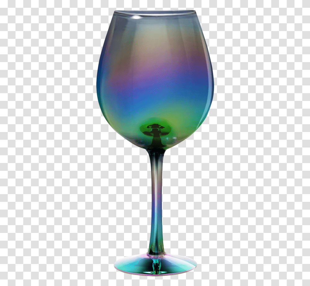 Rainbow Luster Xl Wine Glass Champagne Stemware, Lamp, Goblet, Alcohol, Beverage Transparent Png