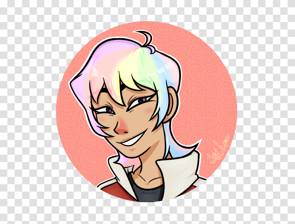 Rainbow Mullet Alt, Person, Human, Book, Manga Transparent Png