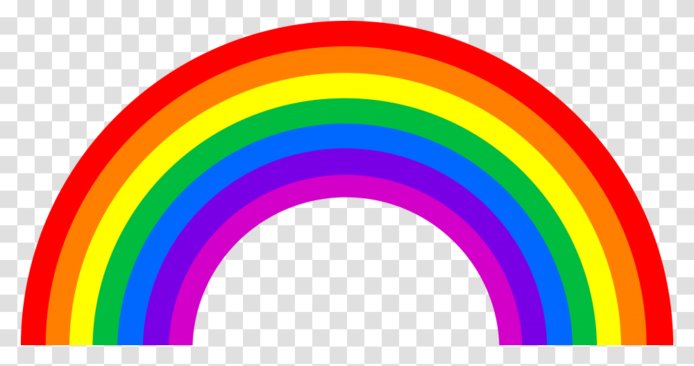 Rainbow, Nature, Oval Transparent Png