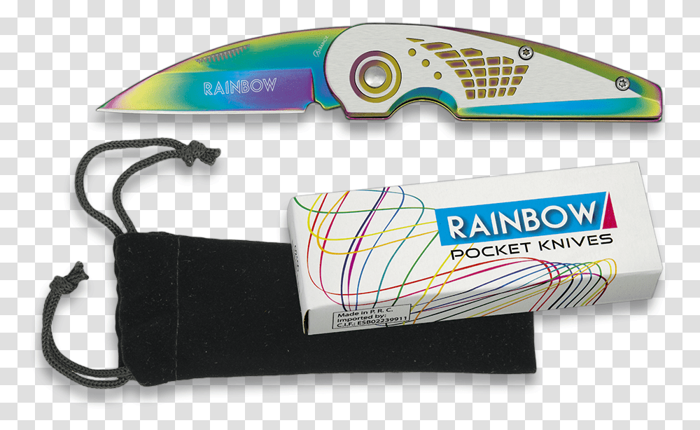 Rainbow Navajas, Weapon, Weaponry, Blade, Knife Transparent Png