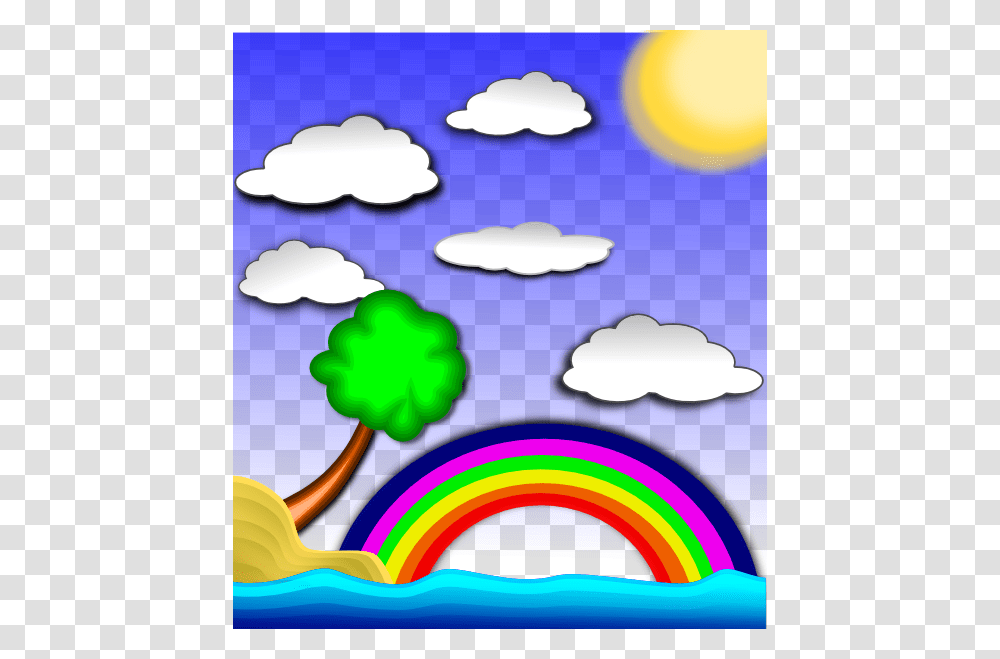 Rainbow On Beach Clip Art For Web, Nature, Outdoors, Sky Transparent Png