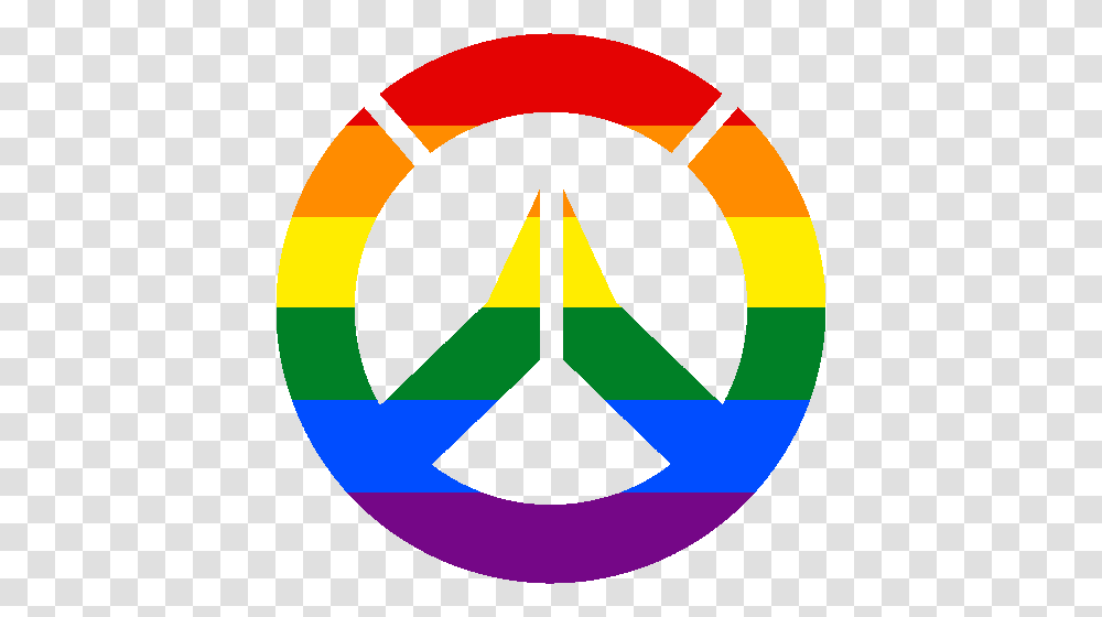 Rainbow Overwatch Pride Sticker Snowtions Tictail, Pattern, Sphere, Recycling Symbol Transparent Png