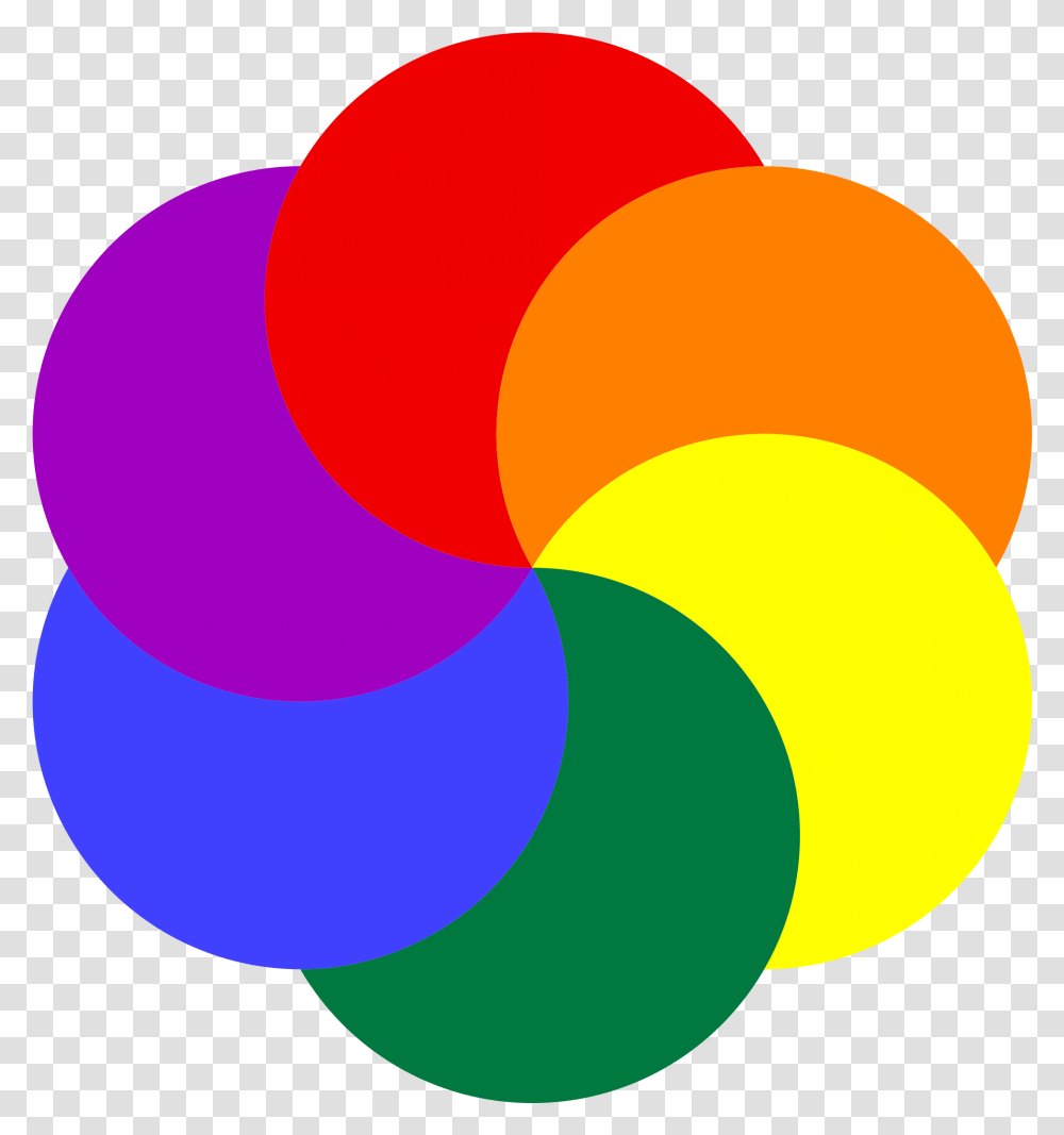 Rainbow Partial Moons Clip Arts Rainbow Colours On Circle, Sphere, Balloon Transparent Png
