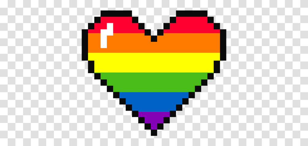 Rainbow Pixel Heart Element & Svg Vector File Rainbow Heart Pixel Art, Label, Text, Pillow, Cushion Transparent Png