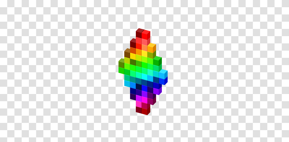 Rainbow Plumbob Favicon, Toy, Light Transparent Png