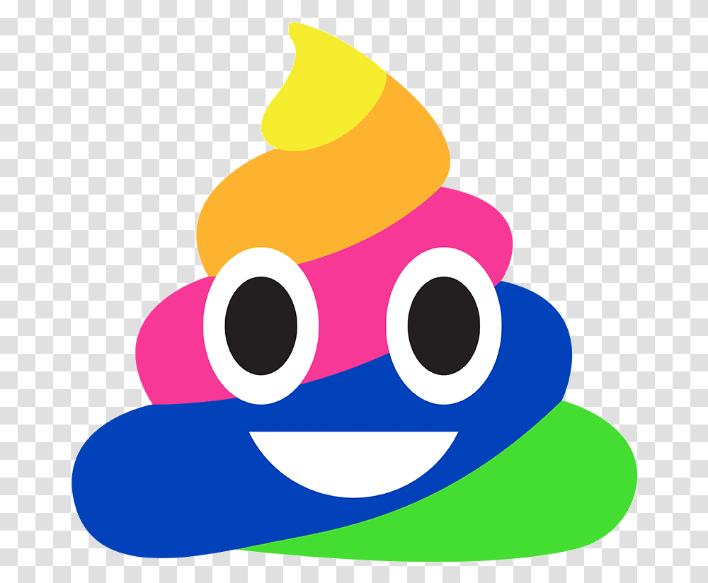Rainbow Poop Emoji, Watering Can, Tin Transparent Png