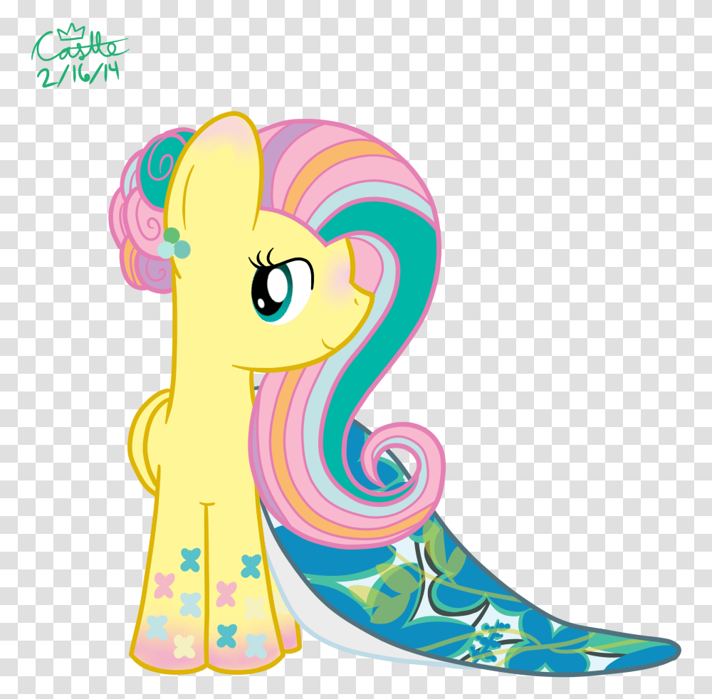 Rainbow Power Fluttershy S Prom Dress By Mtfc1029 Cartoon, Outdoors, Nature Transparent Png