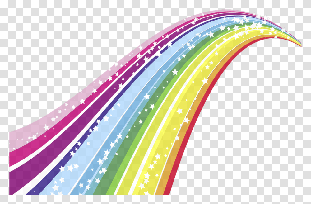 Rainbow Rainbow Background, Light Transparent Png