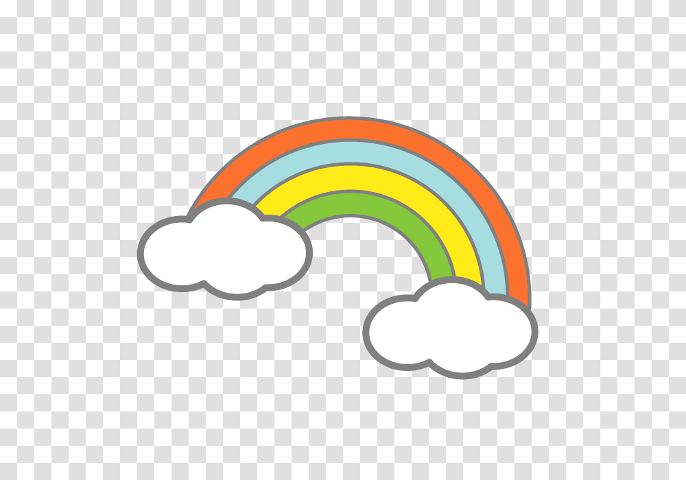 Rainbow Rainbow Free Icon Free Clip Art Illustration Material, Nature, Outdoors, Animal Transparent Png