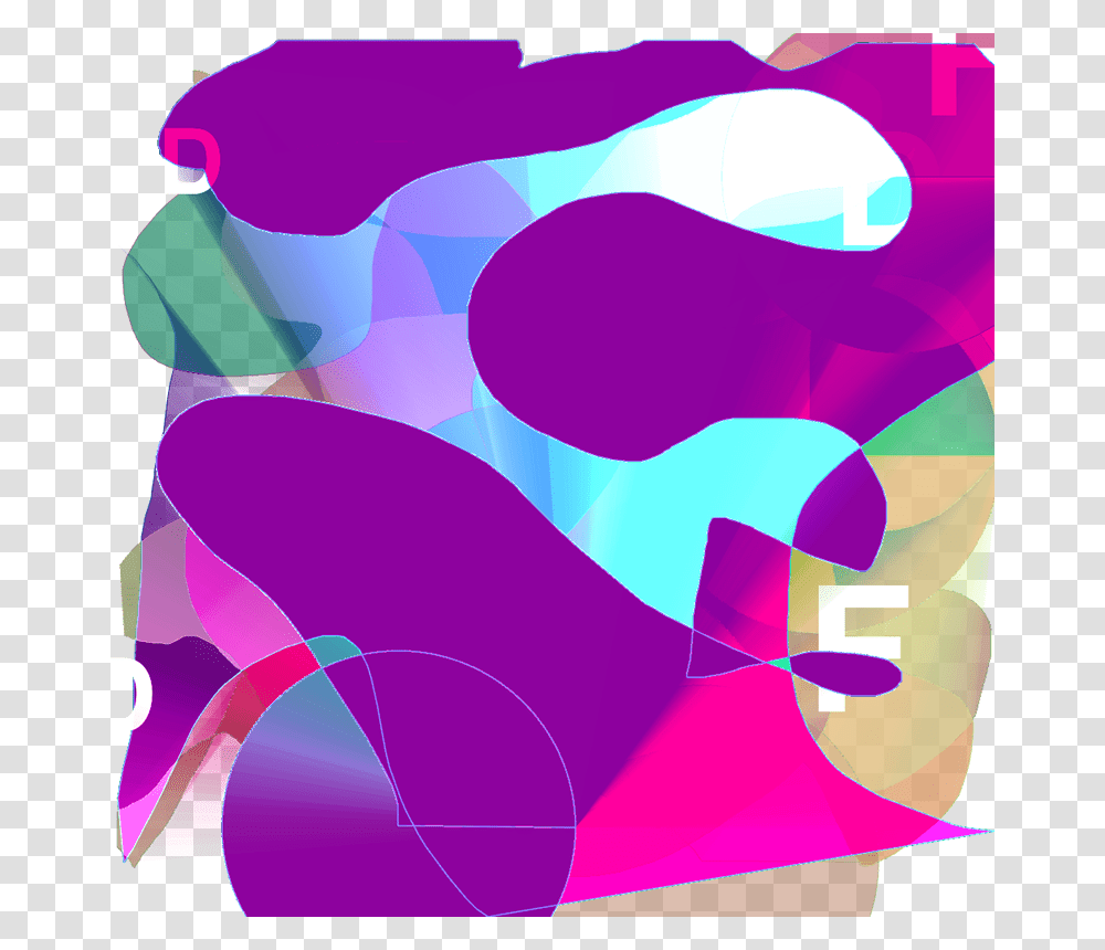 Rainbow Ribbon Graphic Design, Purple, Floral Design Transparent Png