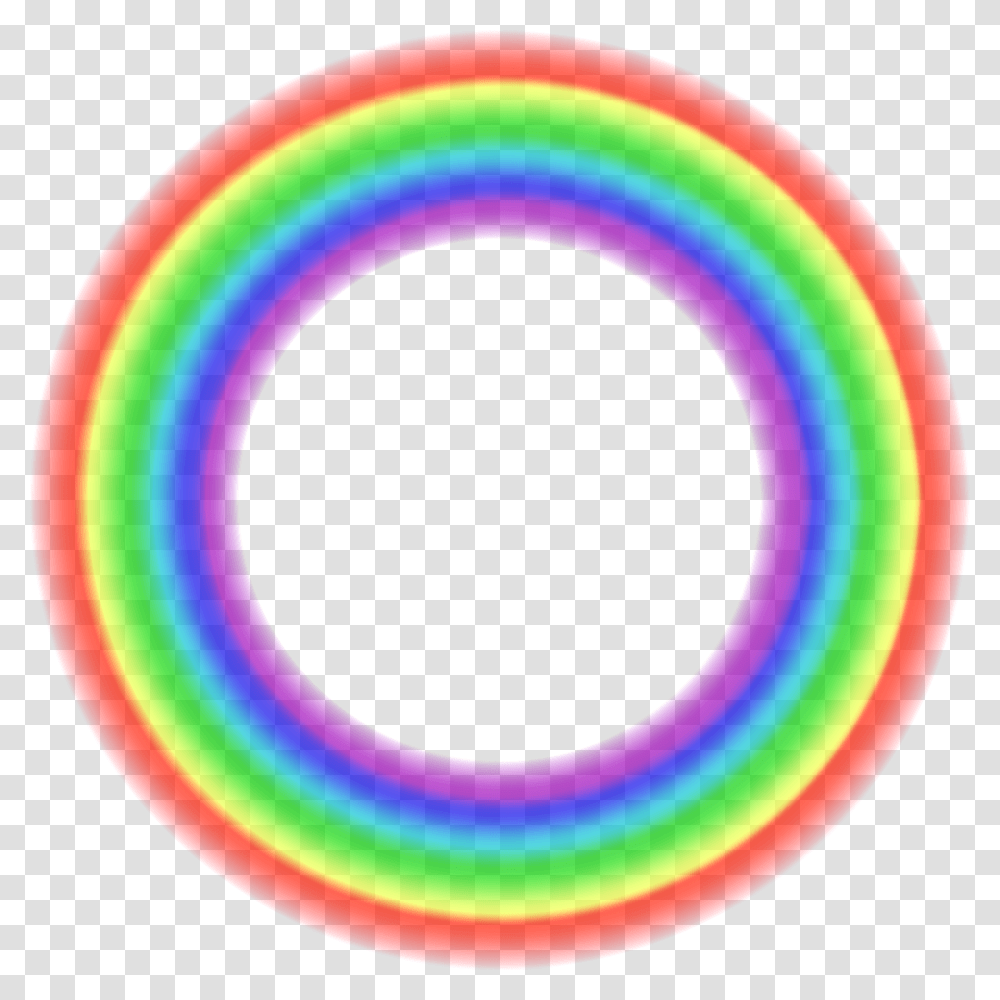 Rainbow Ring Circle Shape Effects Circle Transparent Png