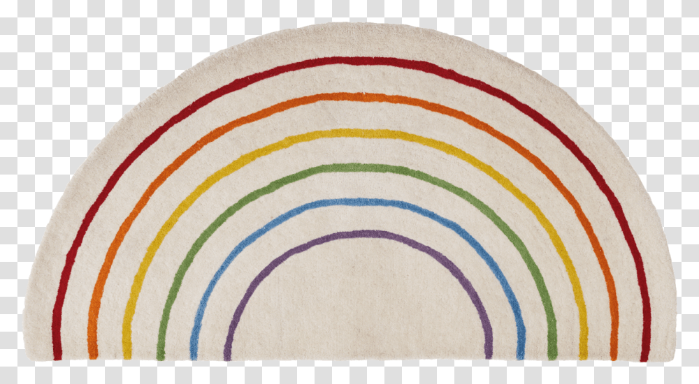 Rainbow Semi Circle Rug Children's Rugs Great Little Rainbow Rug Uk Kids, Spiral, Coil, Paper Transparent Png