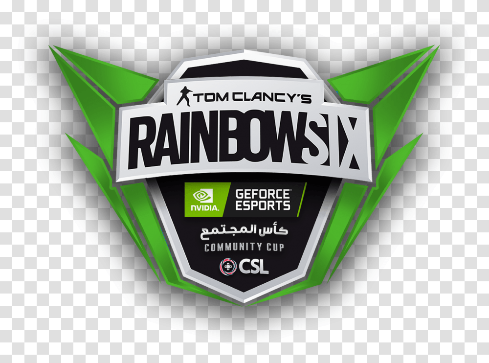 Rainbow Six Siege, Label, Logo Transparent Png