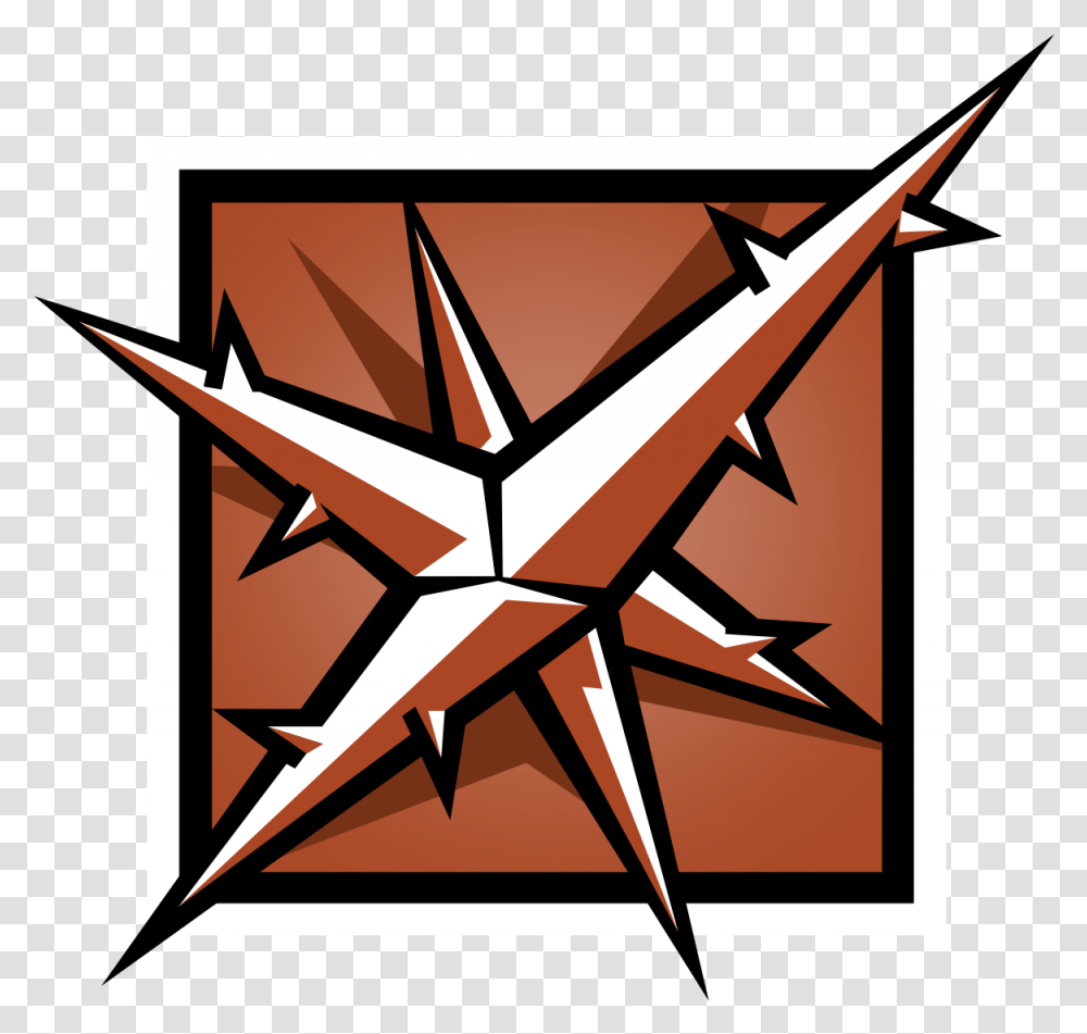 Rainbow Six Siege Lesion Logo, Star Symbol Transparent Png