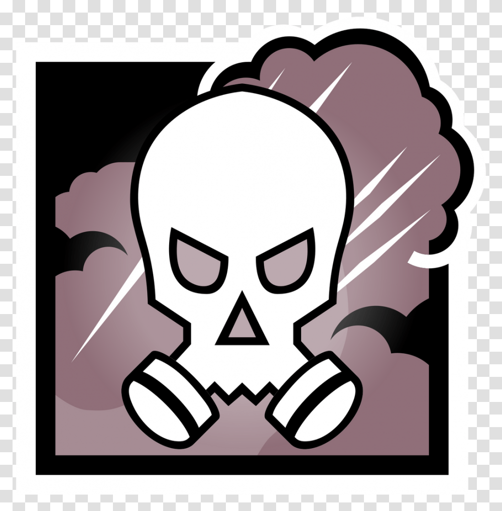 Rainbow Six Siege Operator Icons Rainbow Six Siege Smoke Icon, Label, Text, Poster, Advertisement Transparent Png