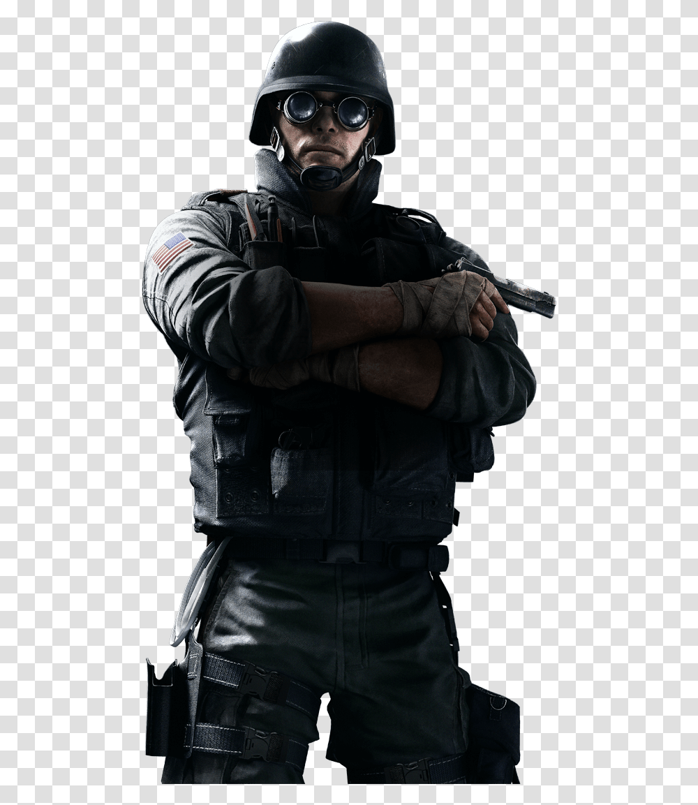 Rainbow Six Siege Thermite Rainbow Six Siege Operator, Sunglasses, Person, Weapon Transparent Png