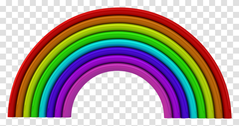 Rainbow Sky Arc Circle Render Arcoiris En Render, Hose, Hat, Apparel Transparent Png