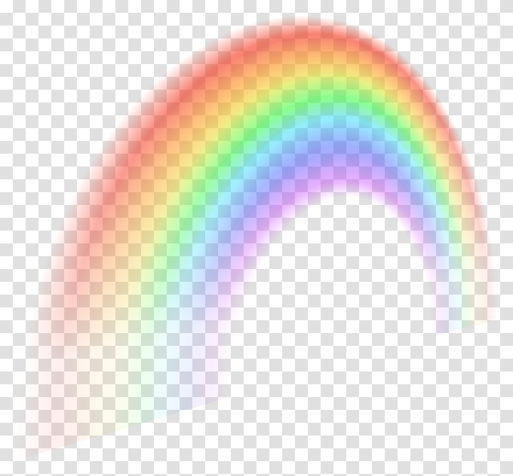 Rainbow Sky Pink Circle Wallpaper Rainbow Free Clip Transparent Png