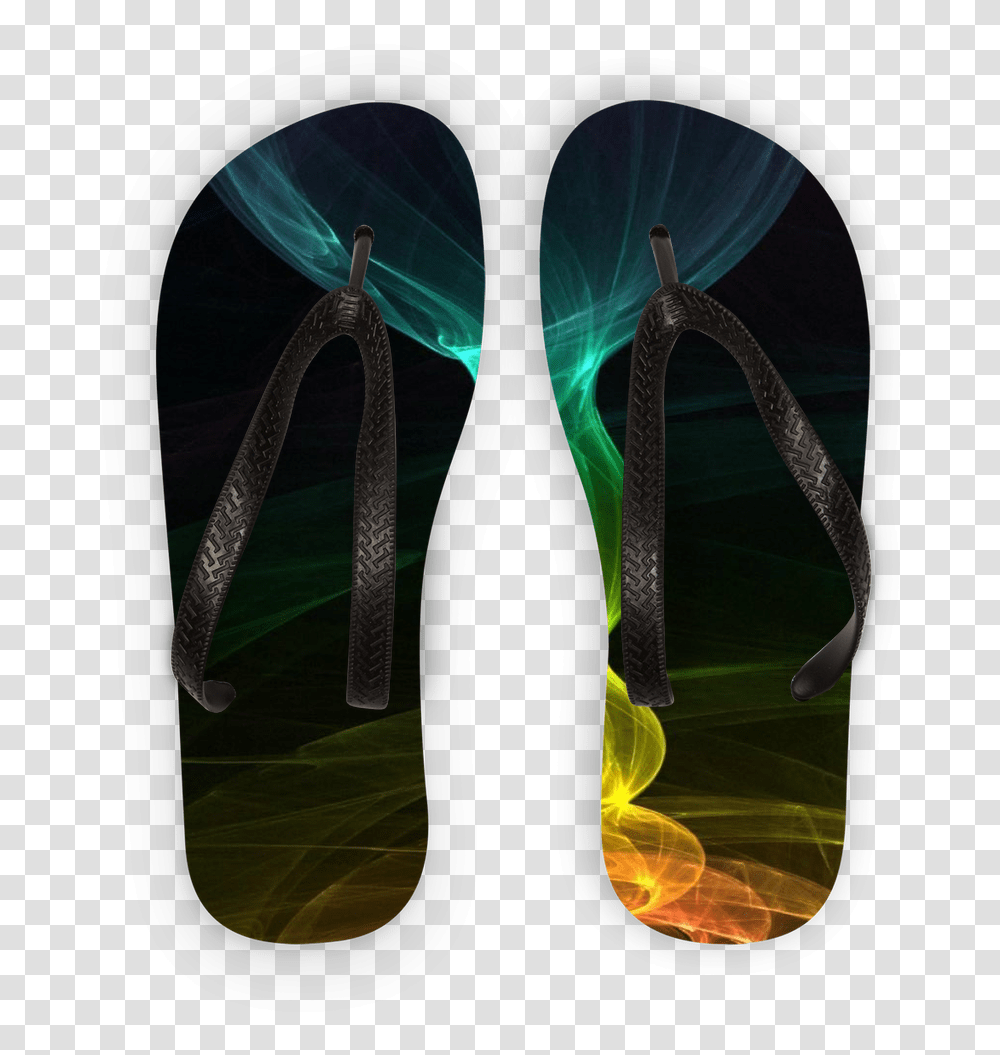 Rainbow Smoke Kids Flip Flops, Clothing, Art, Pattern, Graphics Transparent Png